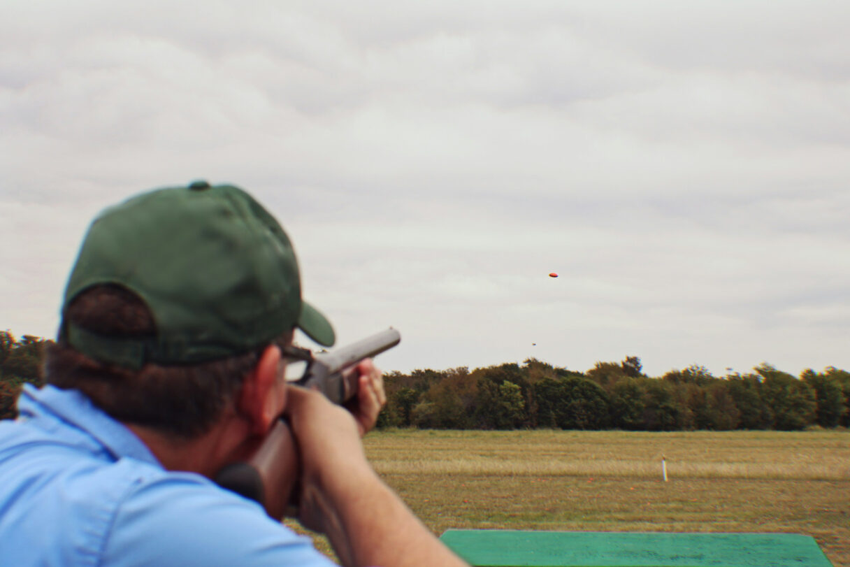 clay pigeon shooting