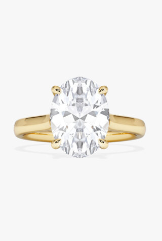 the diamond store oval ring