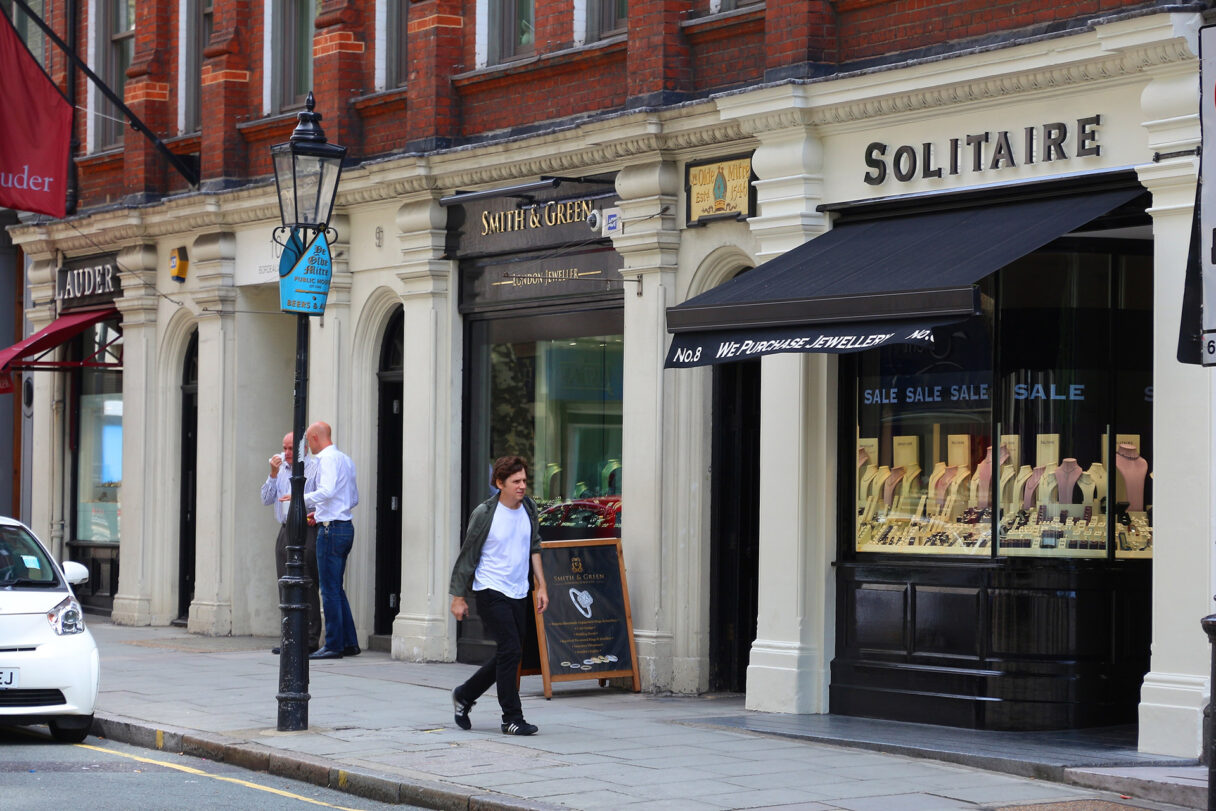 simth & green jeweller hatton garden