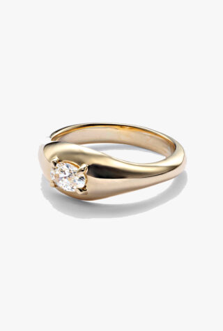 stone and strand ring
