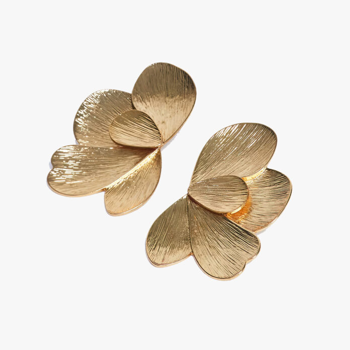 topshop Birdie stud statement earrings