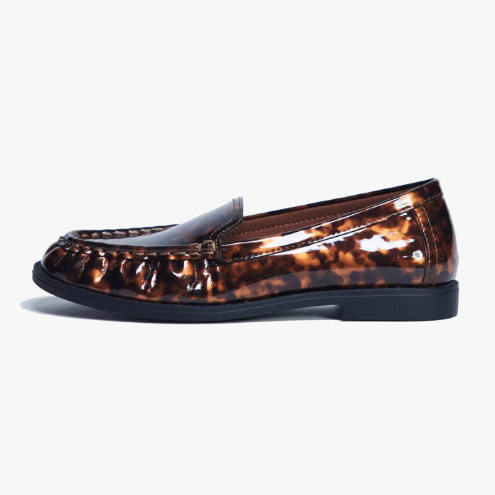 topshop Coby tortoiseshell loafer