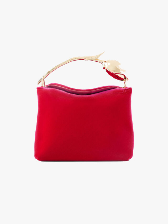 Erdem velvet clutch