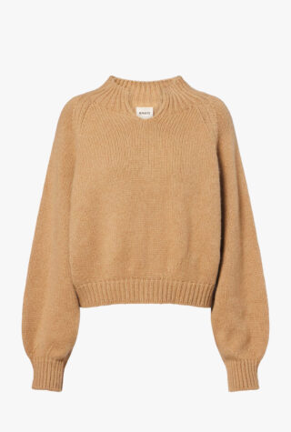 Khaite Cropped cashmere sweater