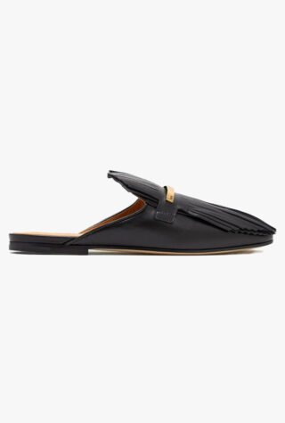 Tod’s fringed-detailed mules