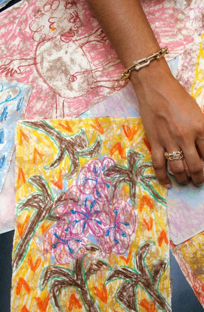 Frieze Artist-to-Artist Eilen Itzel do Espírito Santo in partnership with Tiffany & Co.