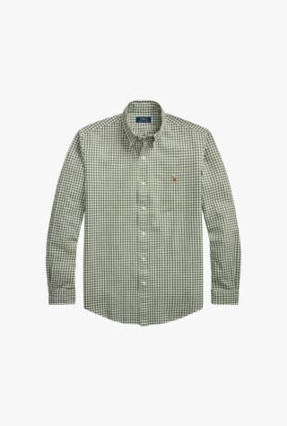 Polo Ralph Lauren Checked Logo-Embroidered Cotton Sport Shirt