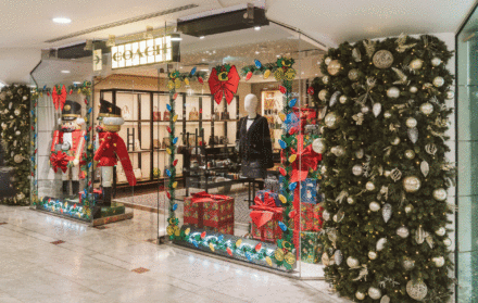 canary wharf christmas mall