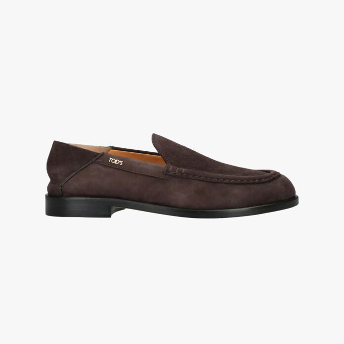 Tods Cuoio suede loafers