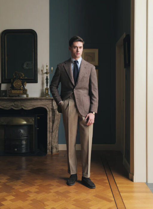 besnard flannel suit