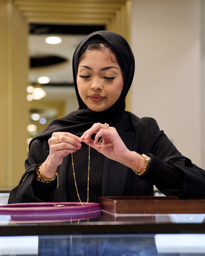 jewellery in canary wharf