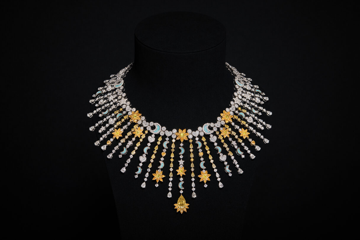dior belle dior necklace