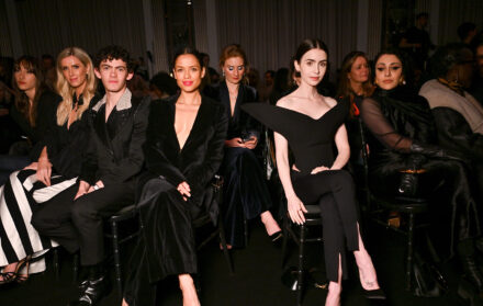 celebrities at london fashion week aw26