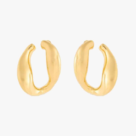 Misho chunky hoop earrings