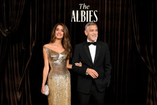 amal and george clooney albies