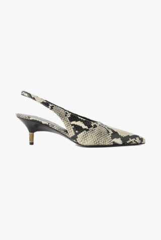 Khaite Bella snake-effect pumps