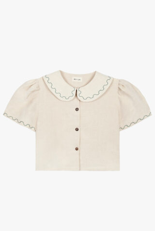 Má+Lin Frances linen blouse