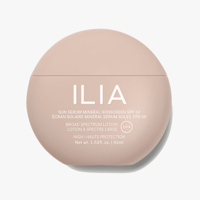 ilia sun serum sunscreen