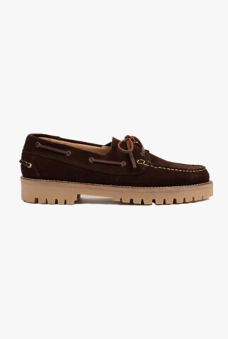 Penelope Chilvers Federixco suede boat shoe