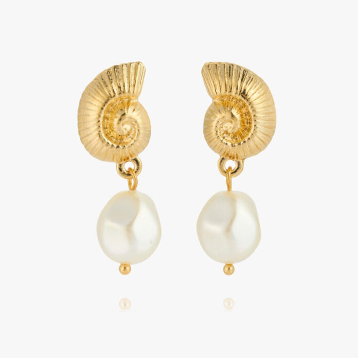 Caroline Svedbom Seadora Pearl Earrings