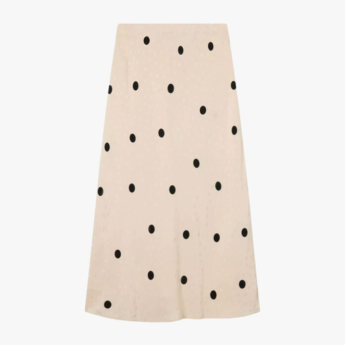 whistles polka dot skirt