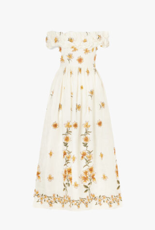 Agua by Agua Bendita Espliegov linen maxi dress
