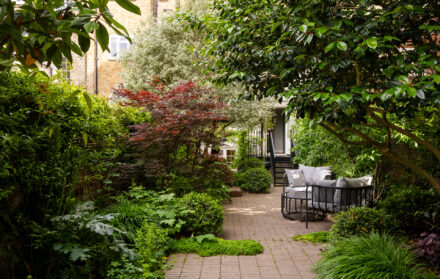 london homes with gardens