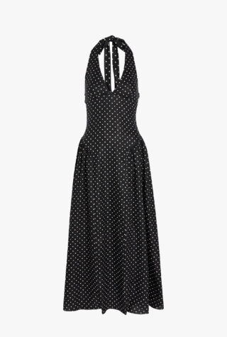 Faithfull The Brand La Cala linen midi dress