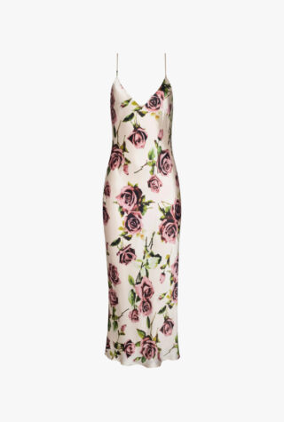 L’Agence Seridie midi dress