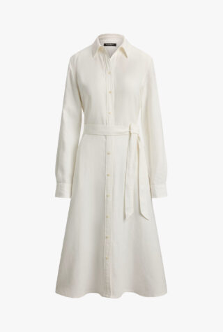 Polo Ralph Lauren belted linen shirt dress