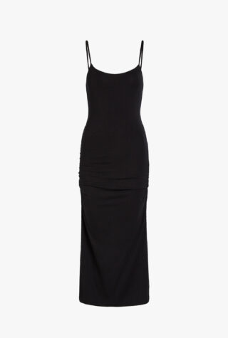 Toteme draped jersey midi dress