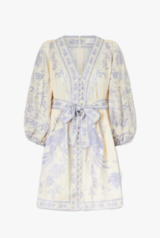 Zimmermann Indra linen mini dress