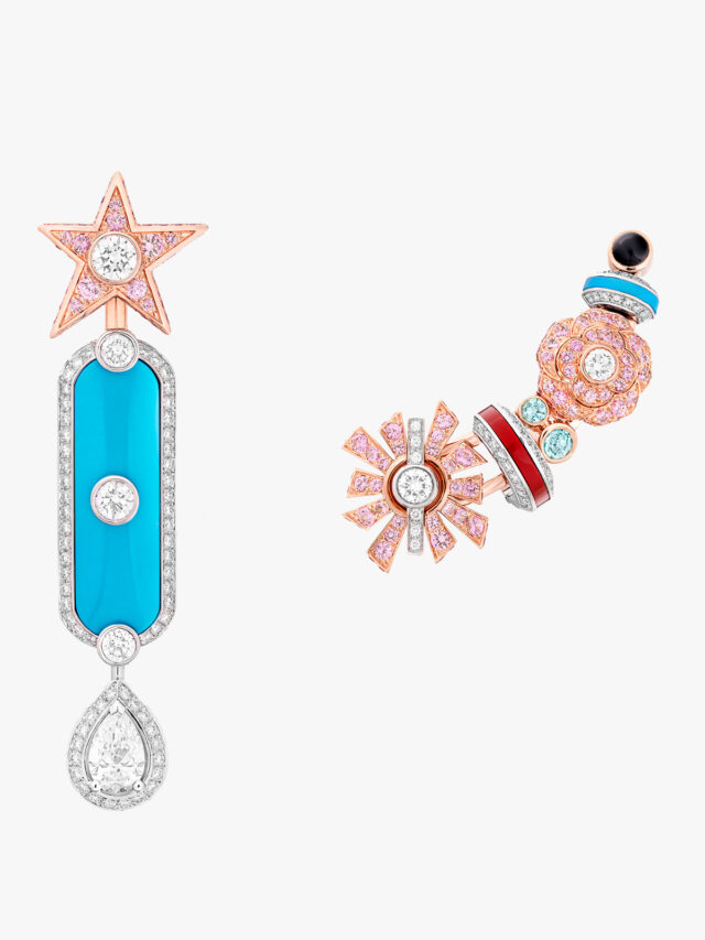 chanel talisman de symboles earrings