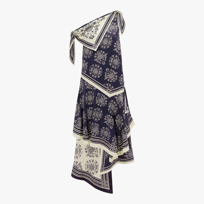 alemais scarf dress