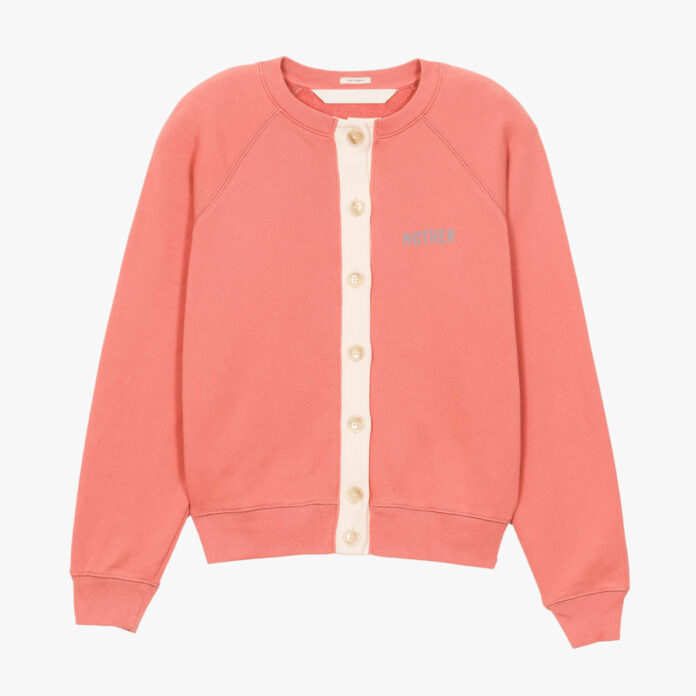 mother terracotta cardigan