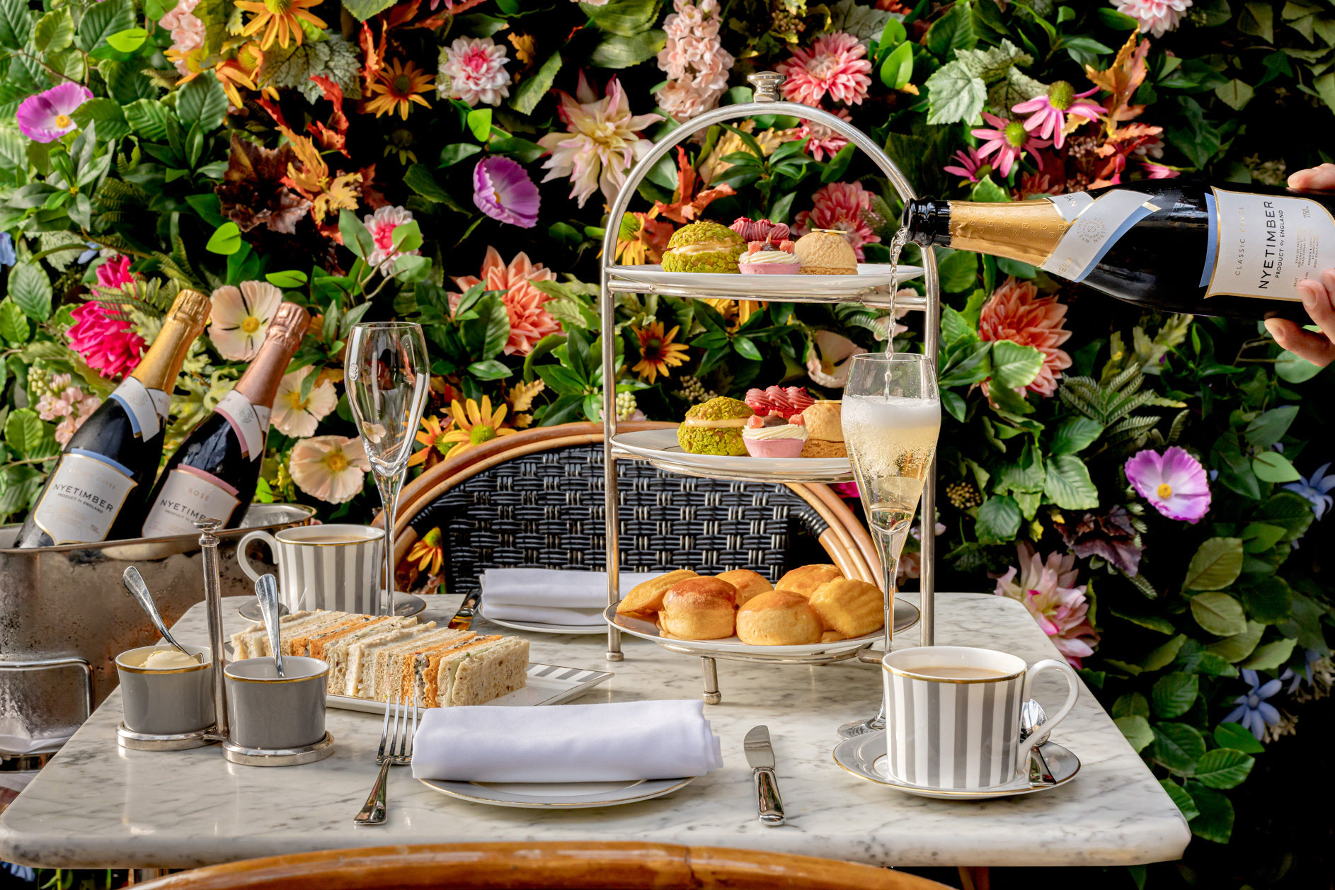 Dalloway Terrace and Nyetimber bring the best of English winemaking to the heart of Bloomsbury