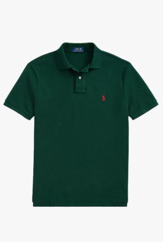 The Iconic Custom Slim Fit Mesh Polo