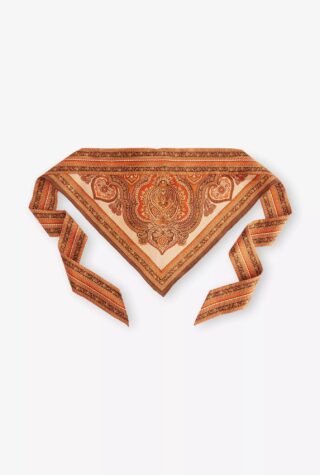 Zimmermann paisley print silk headscarf