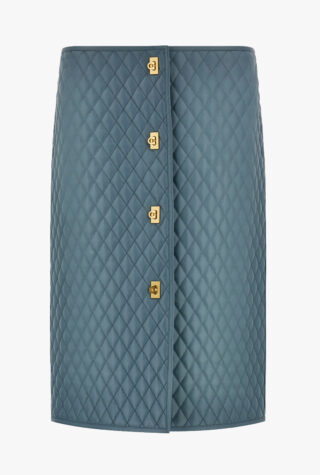 ferragamo nappa skirt