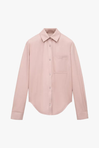 loewe leather shirt