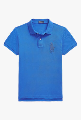 Beaded Big Pony Polo Shirt ralph lauren