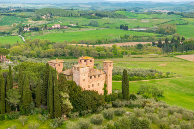 Castle of the Four Towers, Siena, Tuscany