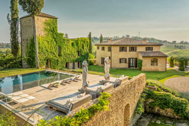 Medieval villa, Barberino Tavarnelle, Tuscany