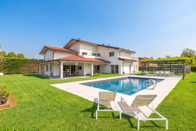 Newly built villa, Bellusco, Lombardy