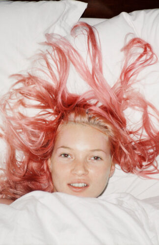 juergen teller kate moss pink hair
